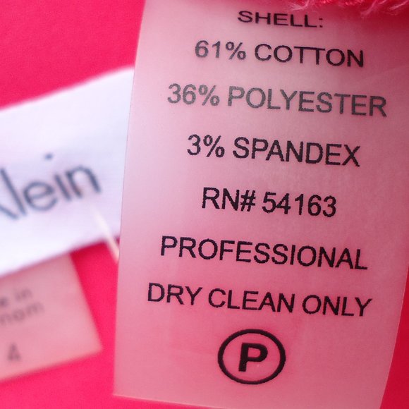 NWT. SIZE 4. CALVIN KLEIN sleeveless midi dress. - Picture 16 of 16